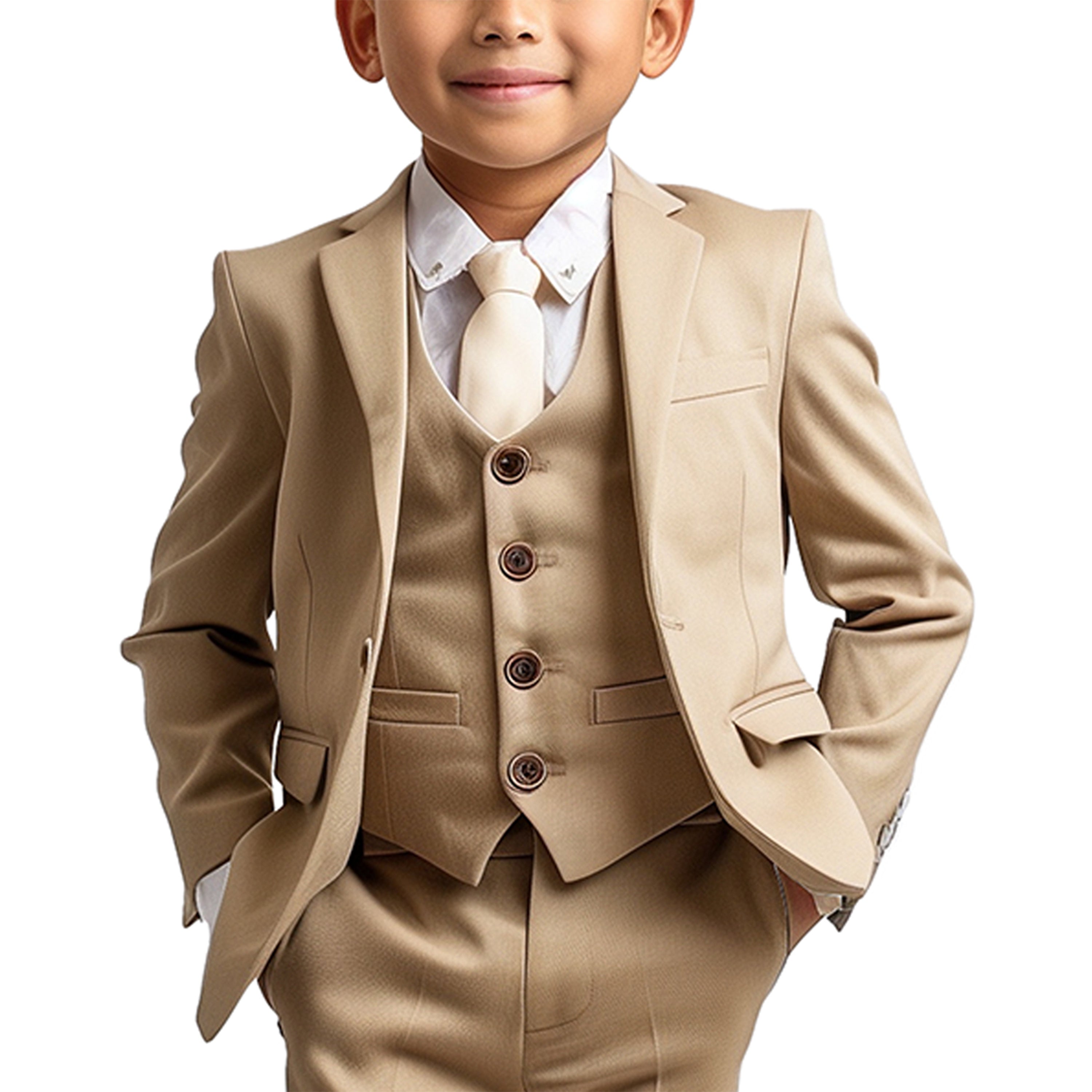 Solid Boys Suit Separates By Zegarie