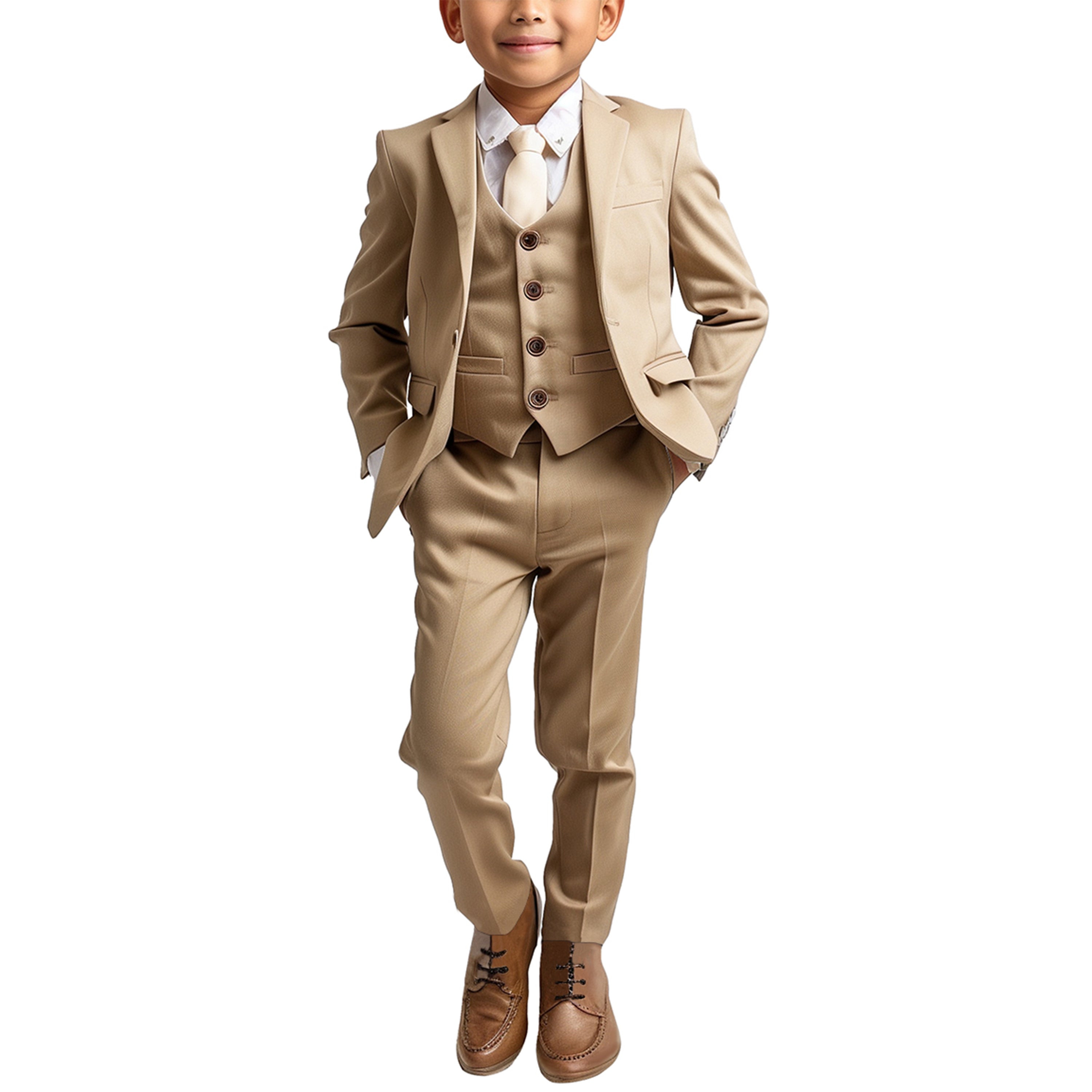 Solid Boys Suit Separates By Zegarie