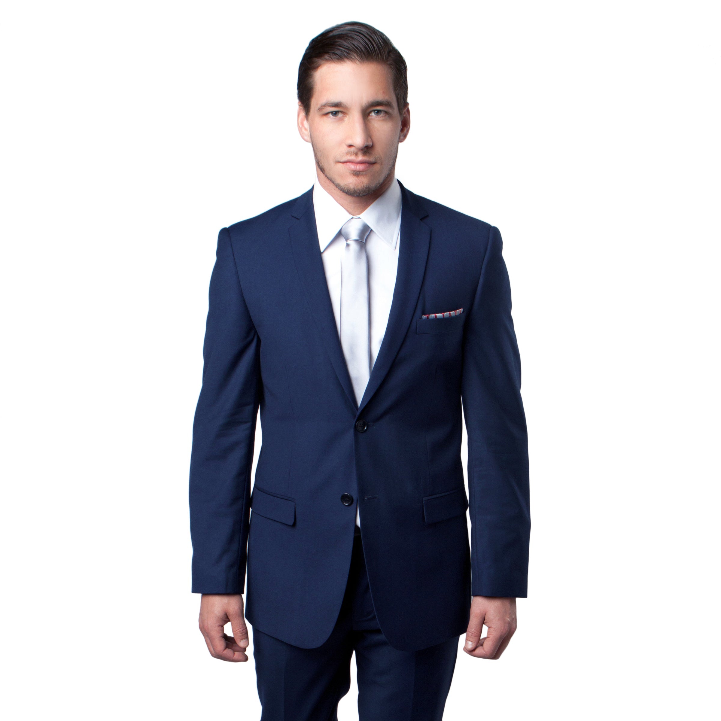 Navy  Slim Fit 2-PC Suits