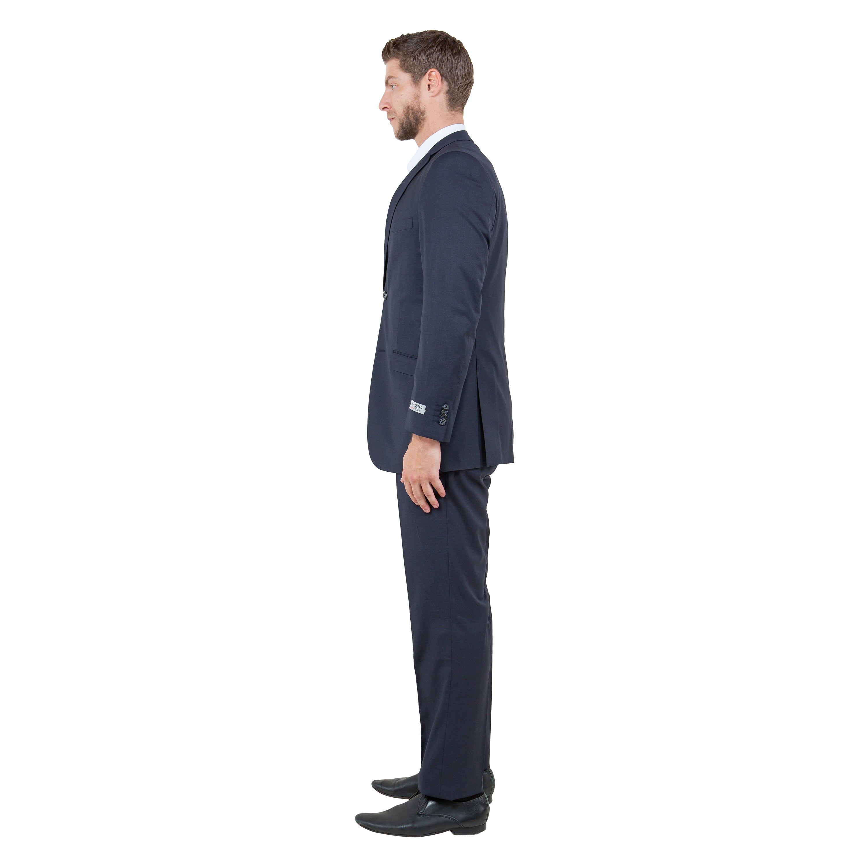 Men's Slim-Fit 3pc Suit, Notch Lapel