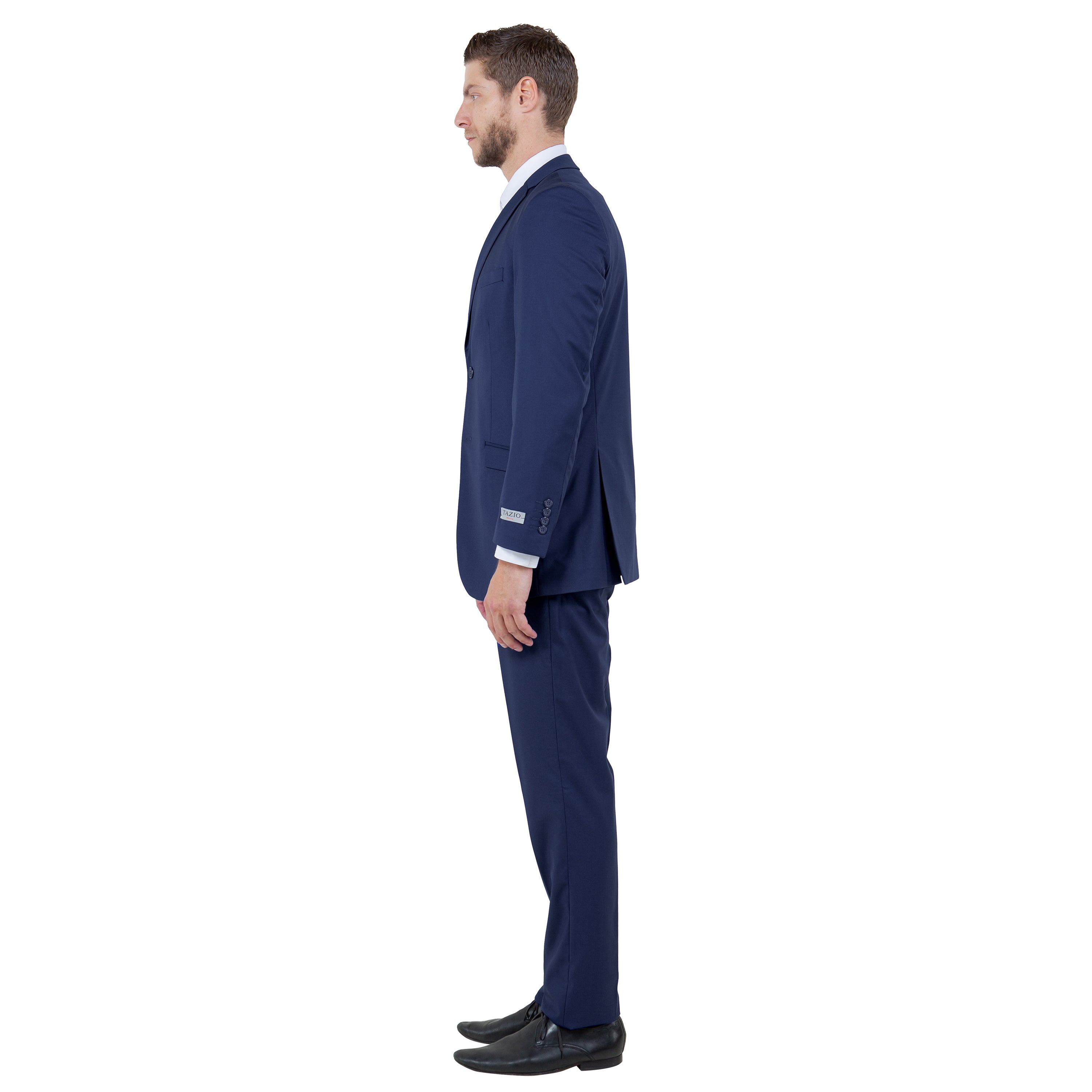 Men's Slim-Fit 3pc Suit, Notch Lapel