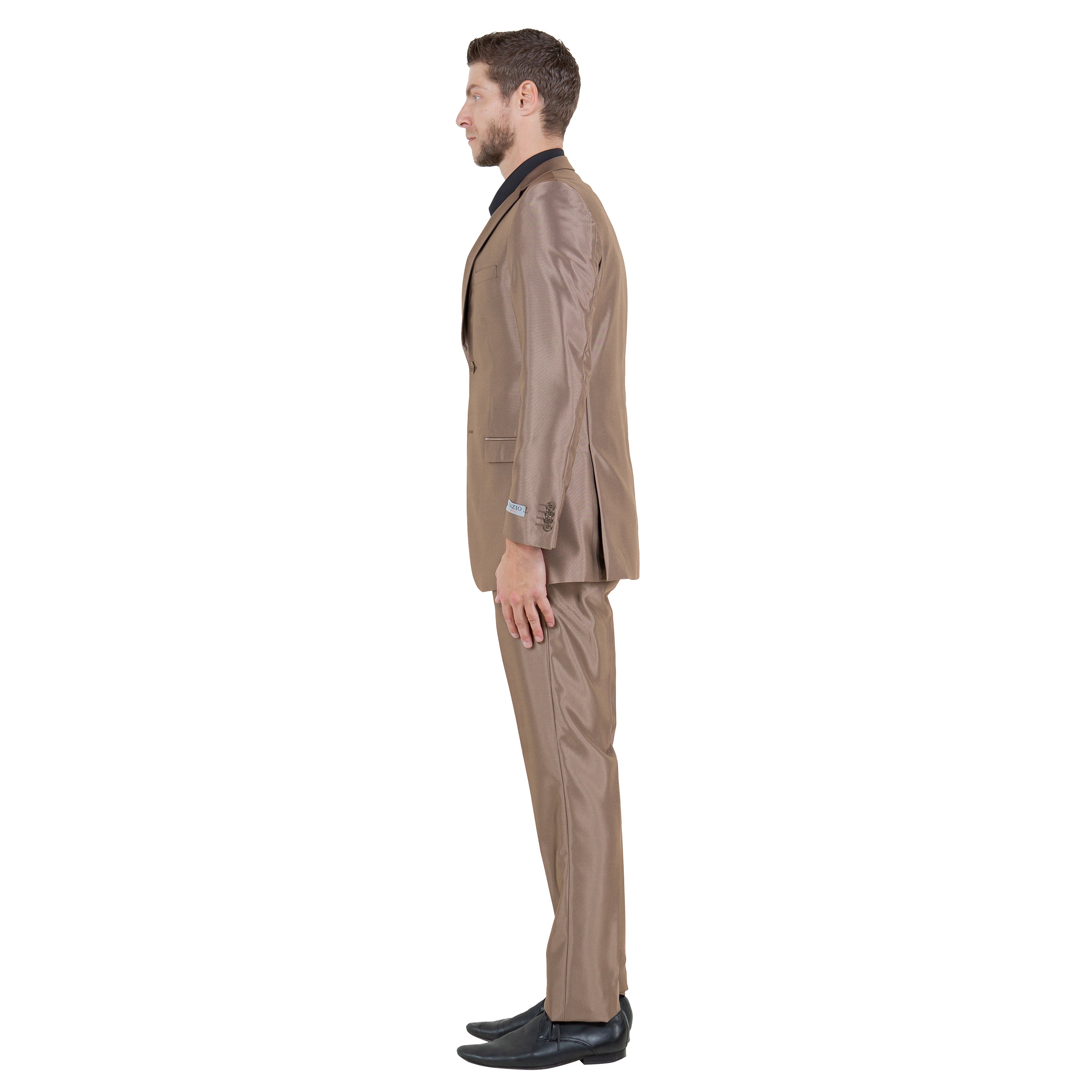 Men's Sharskin Slim-Fit 3-Piece Suit