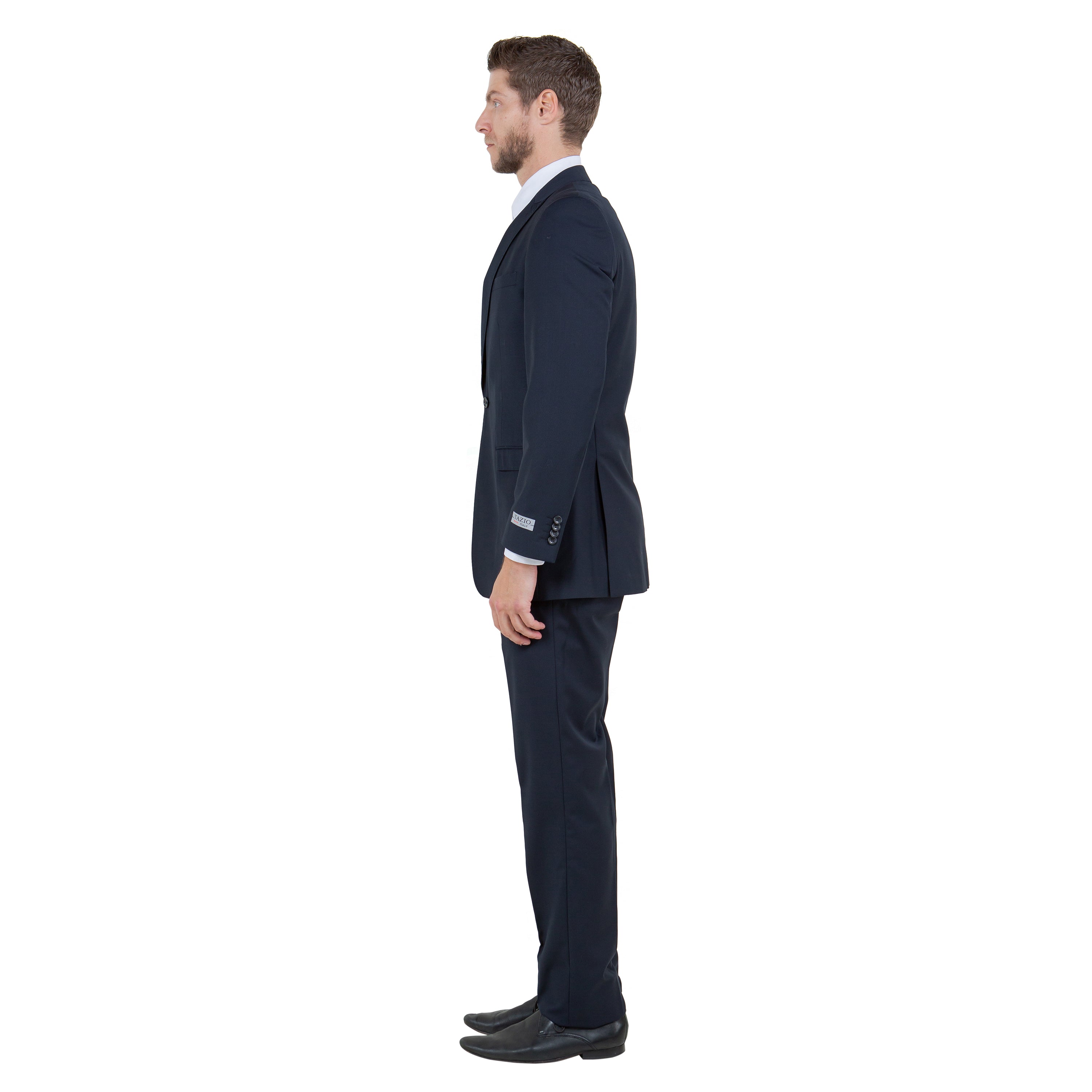 Navy Solid 2-PC Slim Fit Performance Stretch Suits