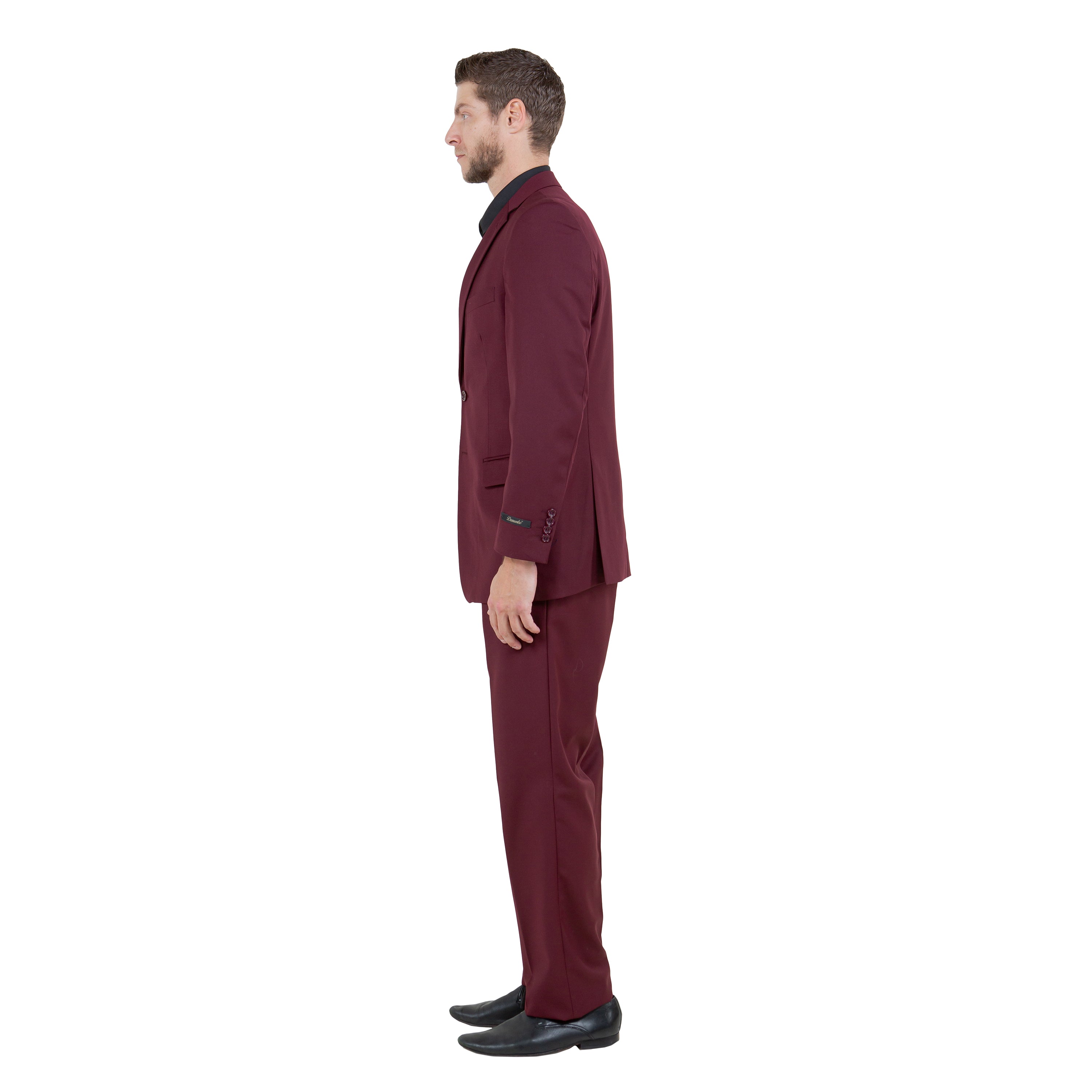 Men's Modern-Fit 3-Piece Suit Set w/ Jacket, Vest and Pants