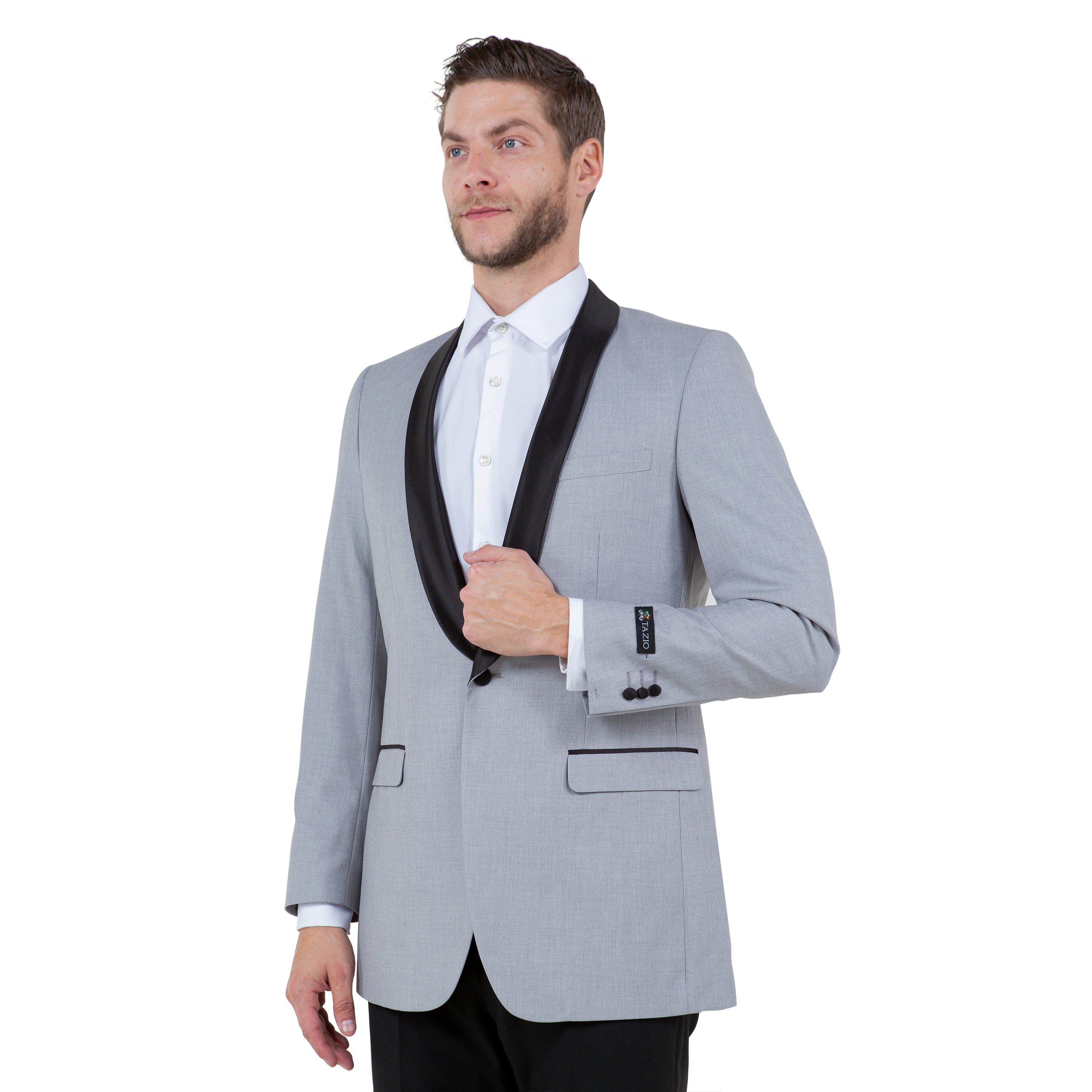 Men's Satin Textured Sport Coat Only