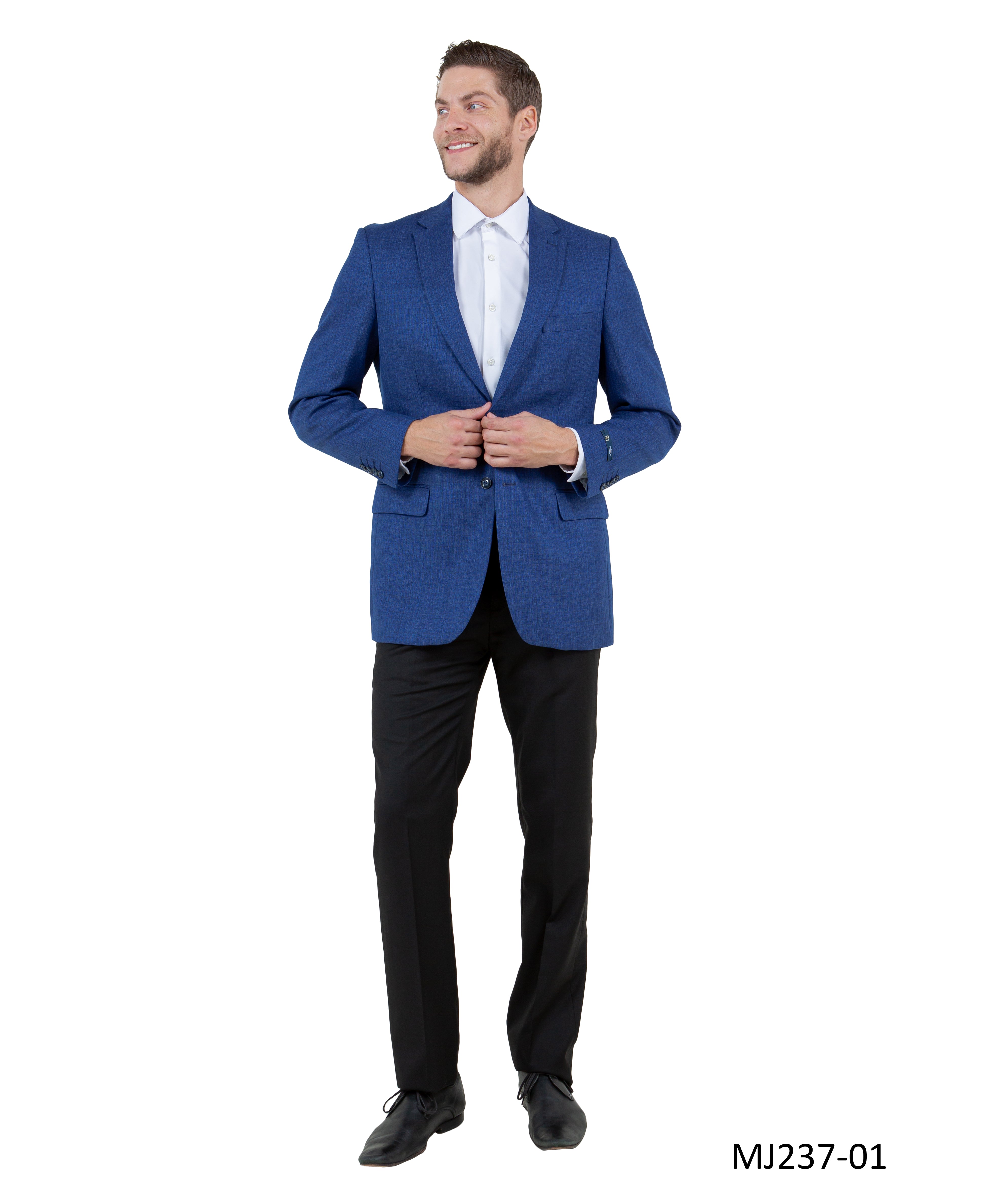 Men's Modern Fit Sport Coat w/ Notch Lapel