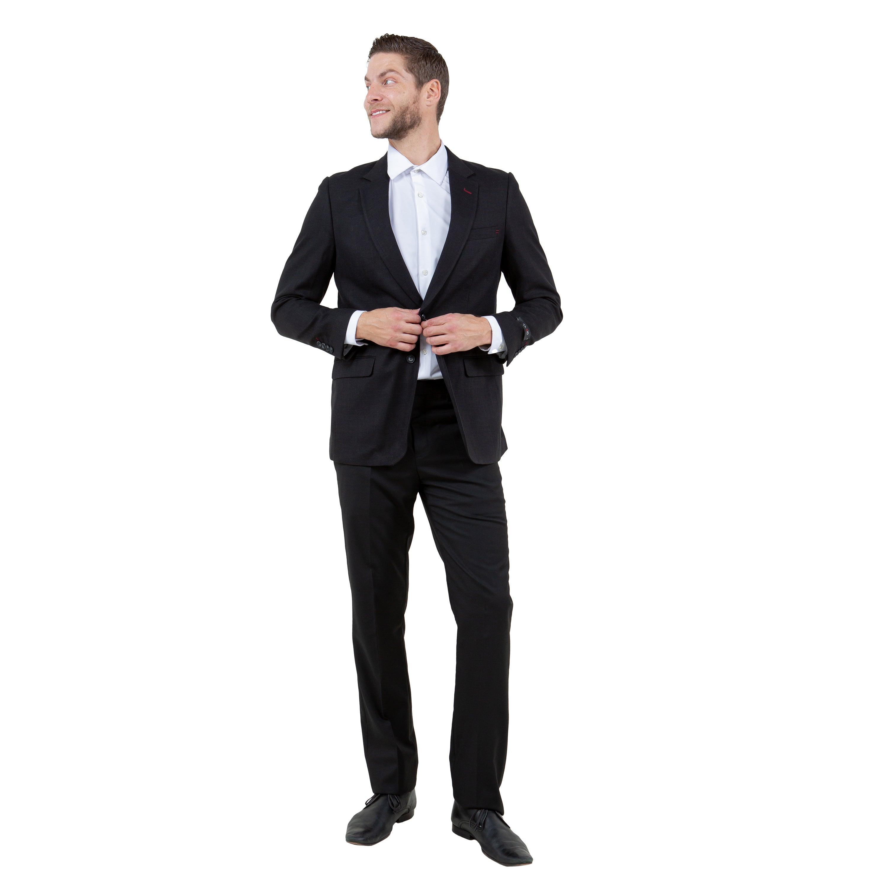 Mens Notch Lapel Blazer Only a Linen Look