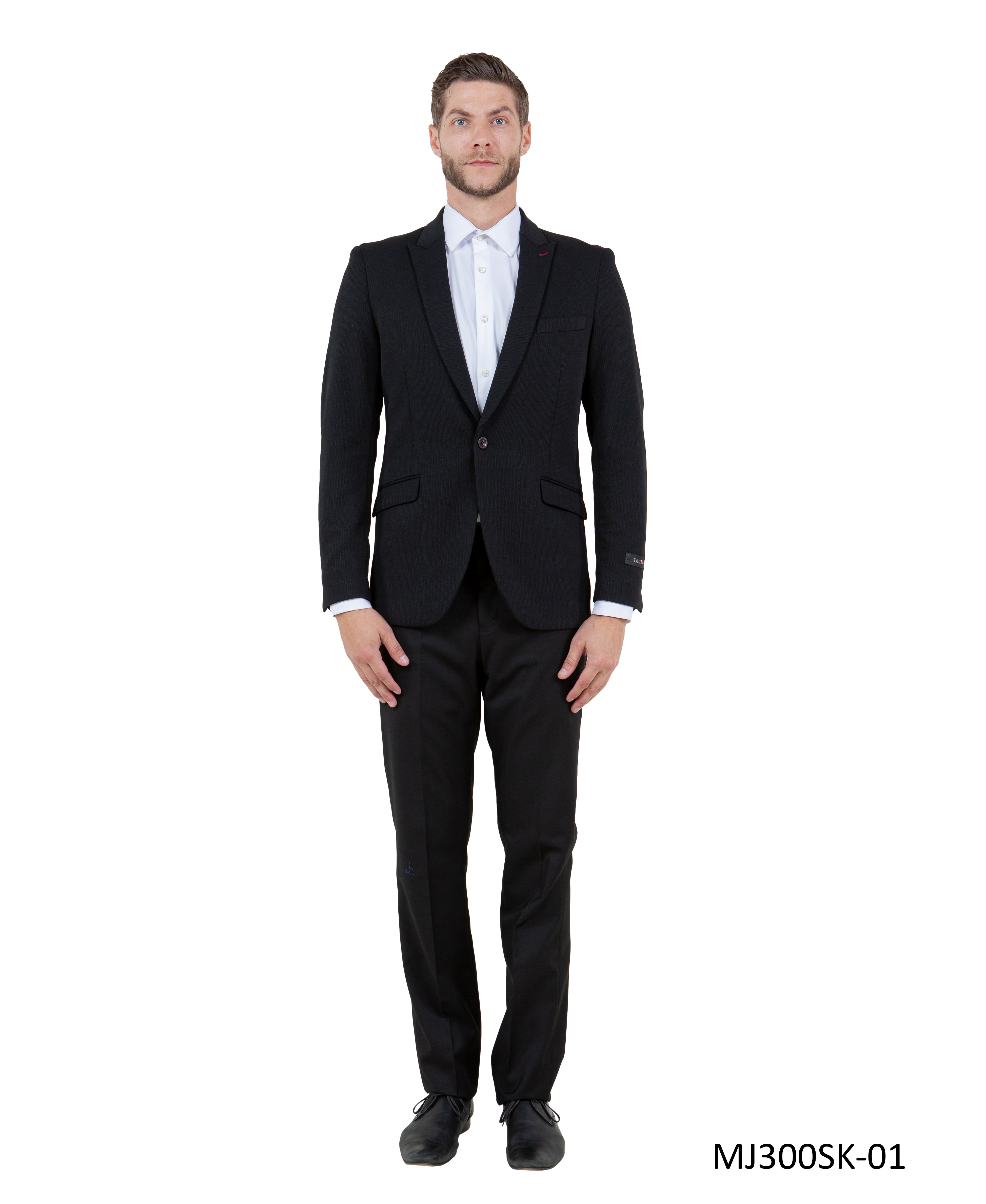 Mens Peak Lapel Blazer Only Solid Pattern