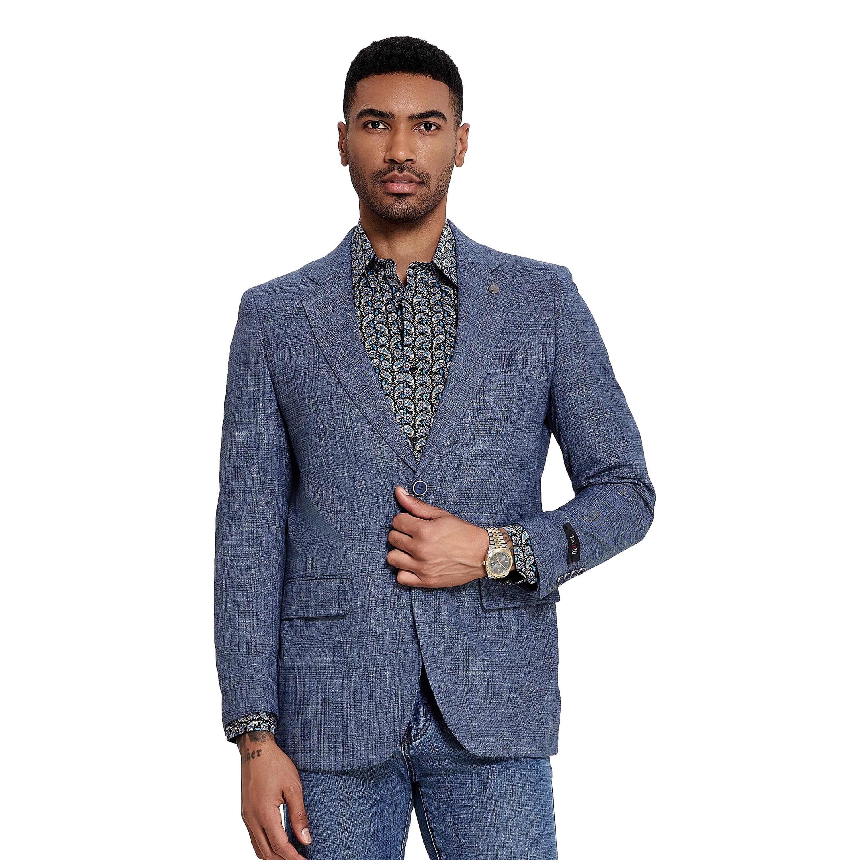 Men's Glen Check Slim-Fit Sport Coat Only