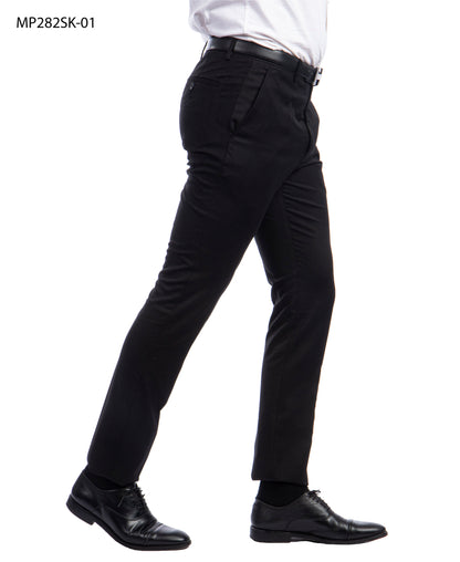 Sean Alexander Mens Black Performance Stretch Dress Pants MP282SK-01