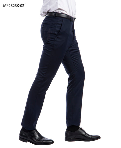 Sean Alexander Mens Navy Performance Stretch Dress Pants MP282SK-02