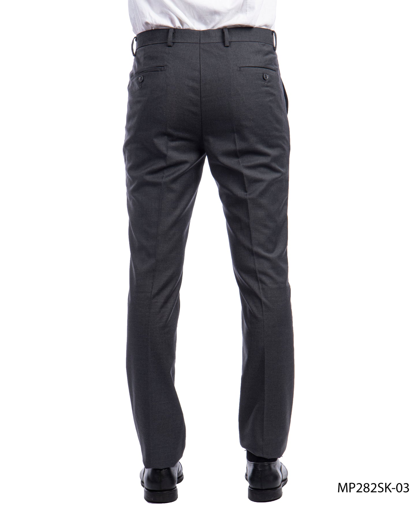 Sean Alexander Mens Charcoal Performance Stretch Dress Pants MP282SK-03