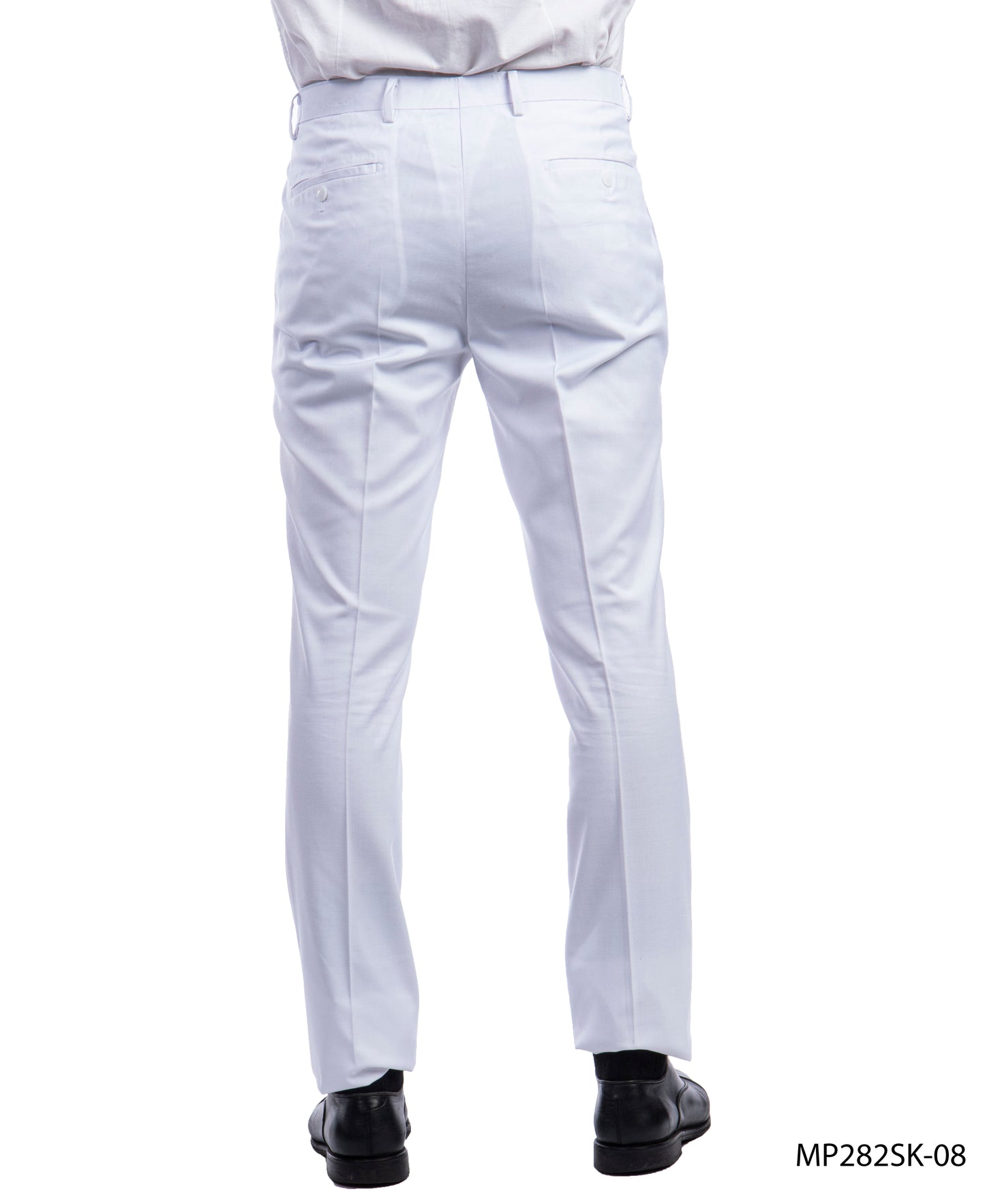 Sean Alexander Mens White Performance Stretch Dress Pants MP282SK-08