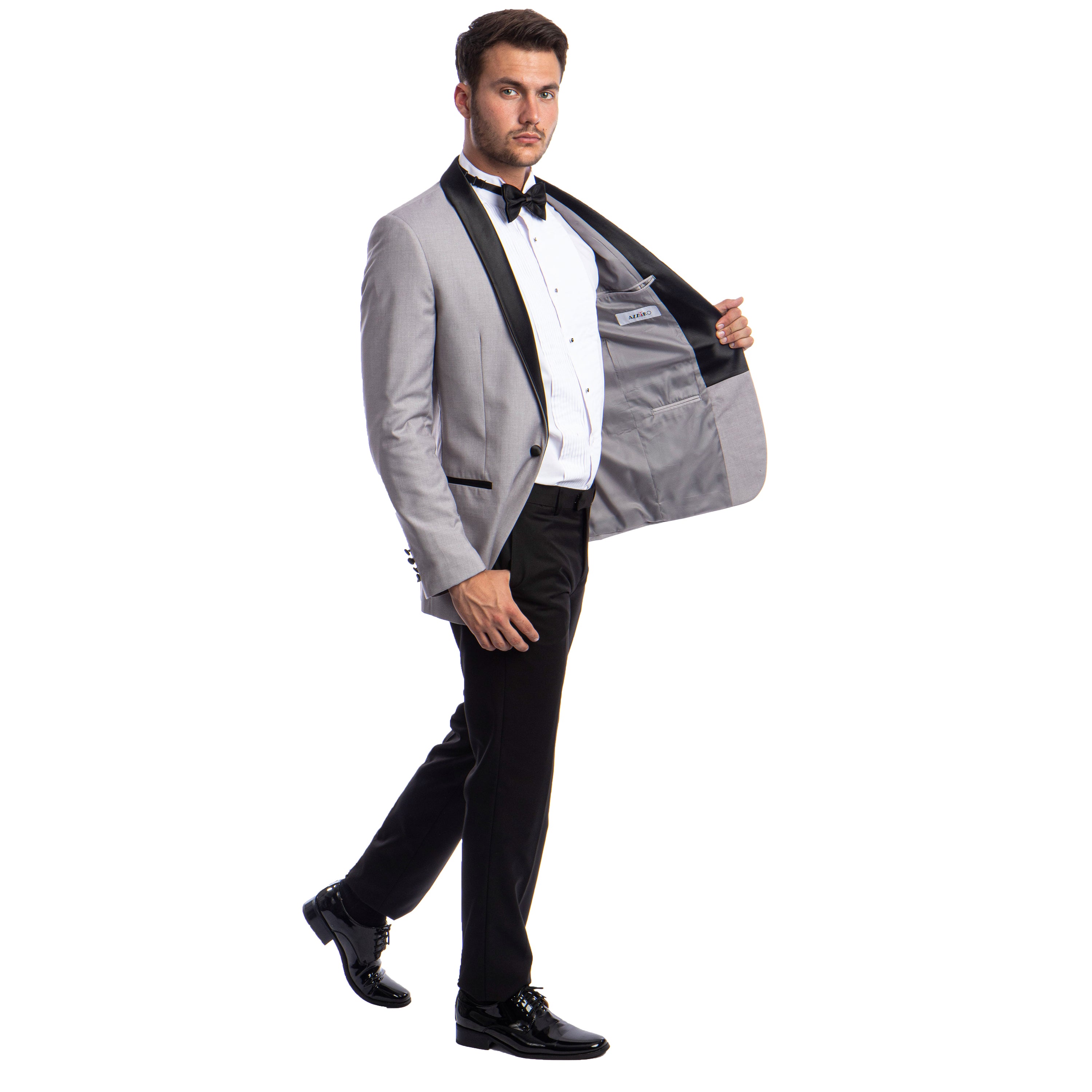 Men's 2pc Tuxedo Set W/ Satin Shawl Collar