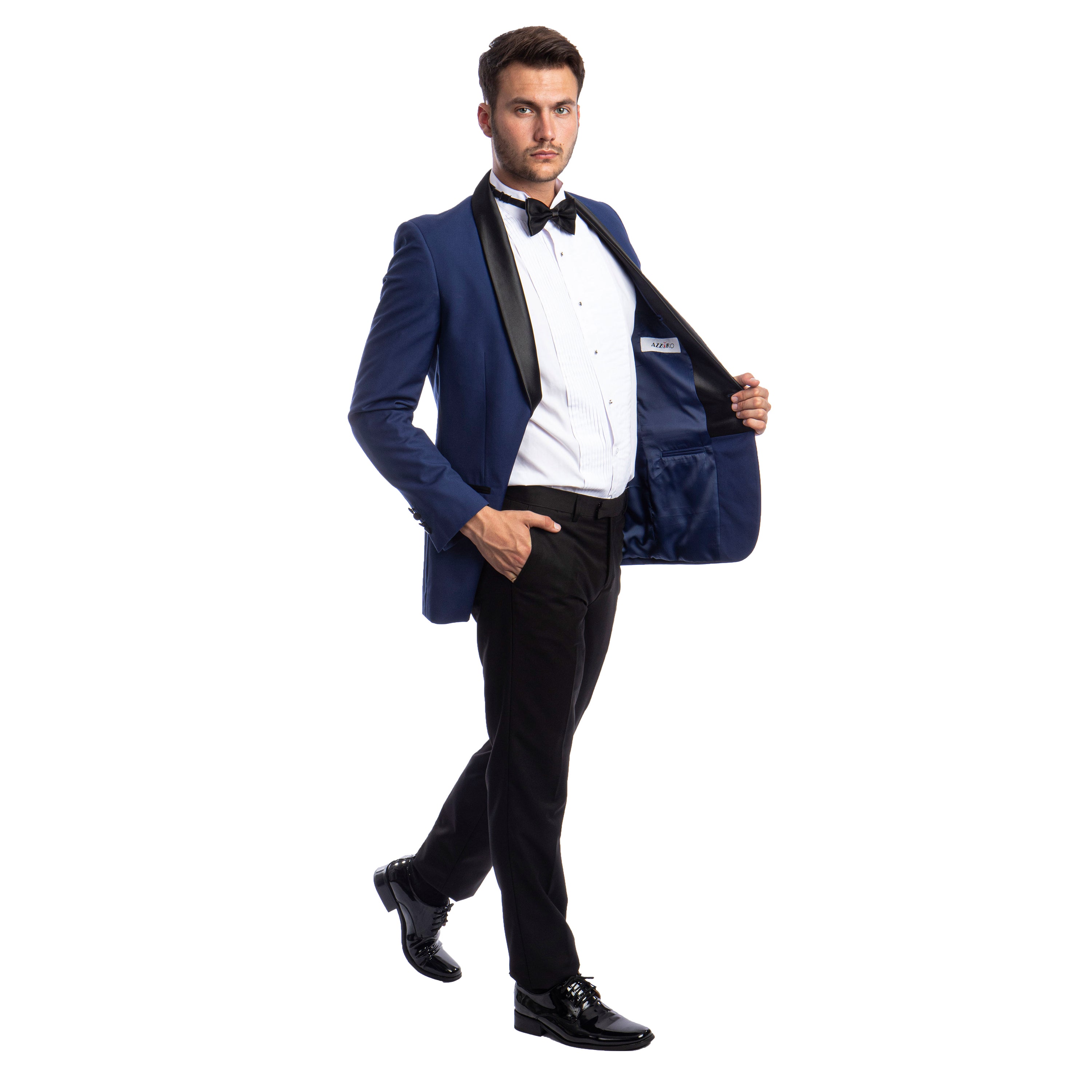 Men's 2pc Tuxedo Set W/ Satin Shawl Collar