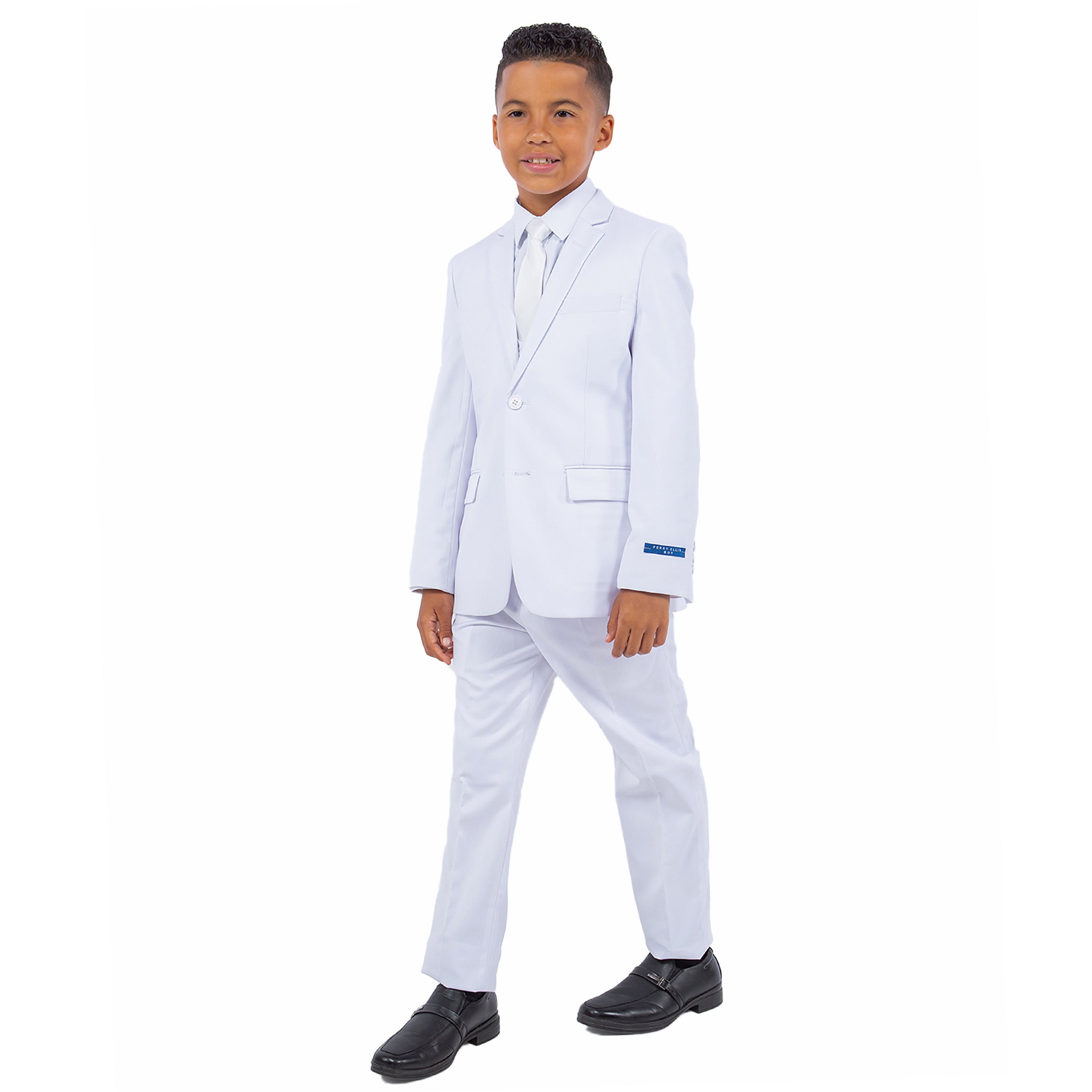 Perry Ellis Boy's 5pc Solid Suit