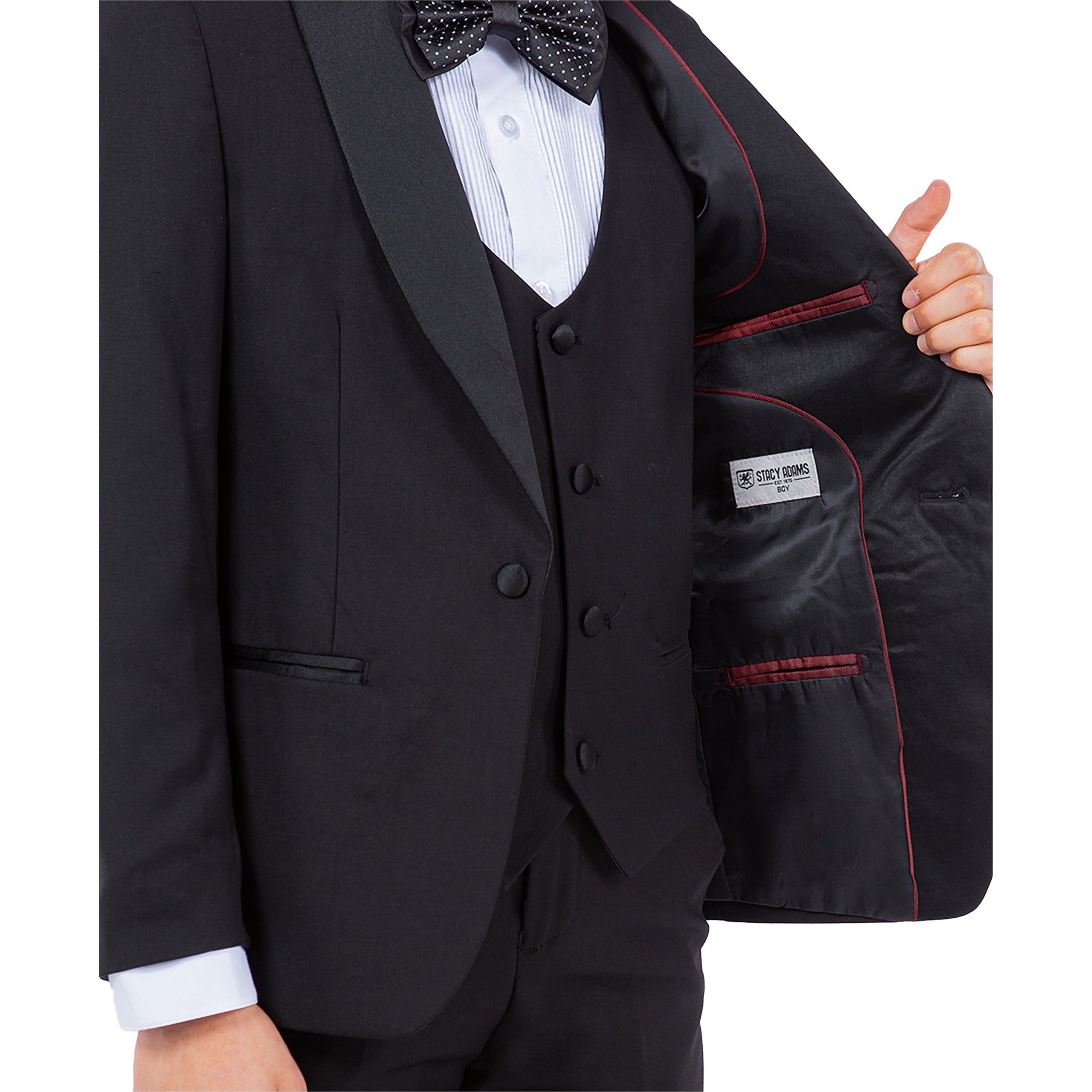 Stacy Adams Black 5 pc Tuxedo