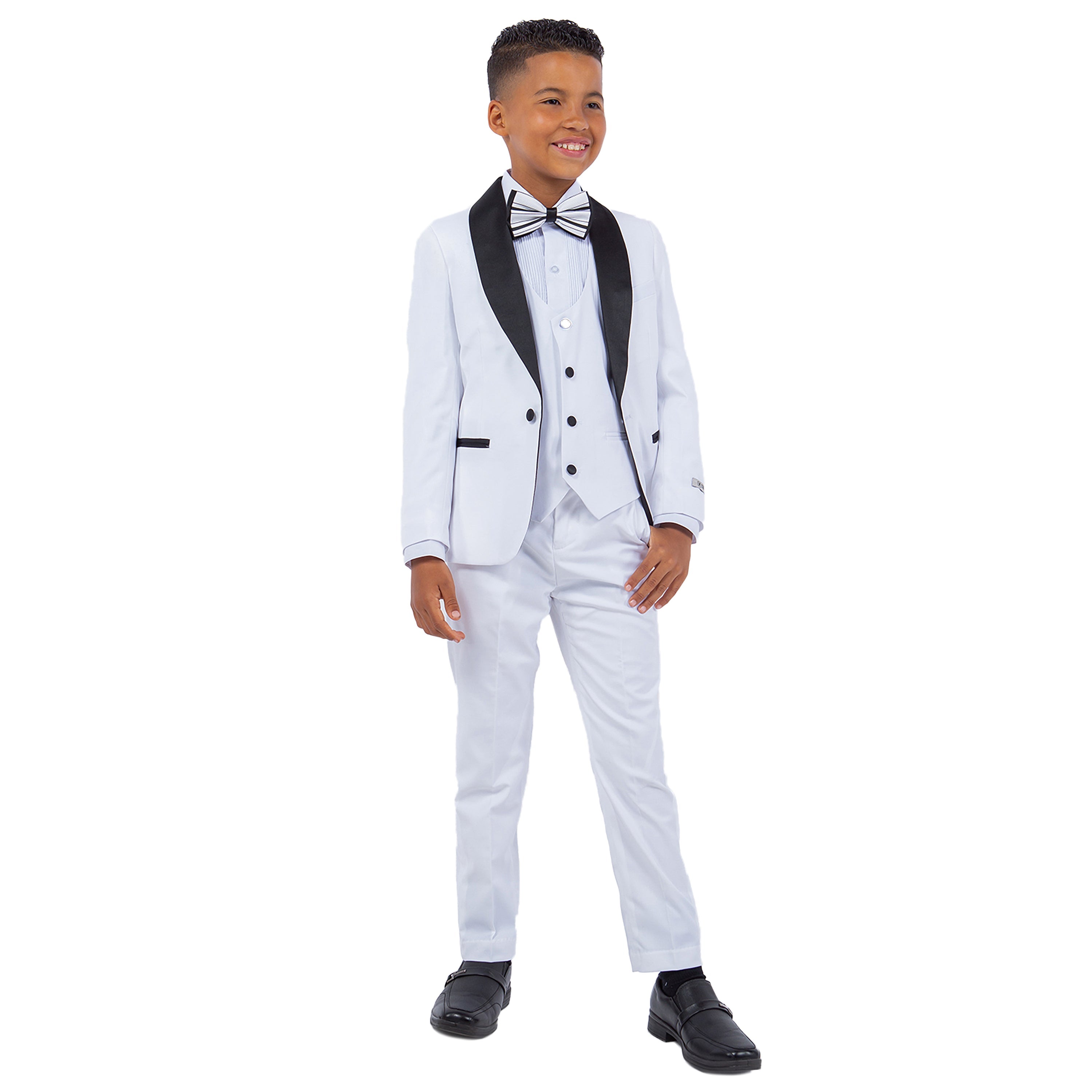 Stacy Adams White 5 pc Tuxedo