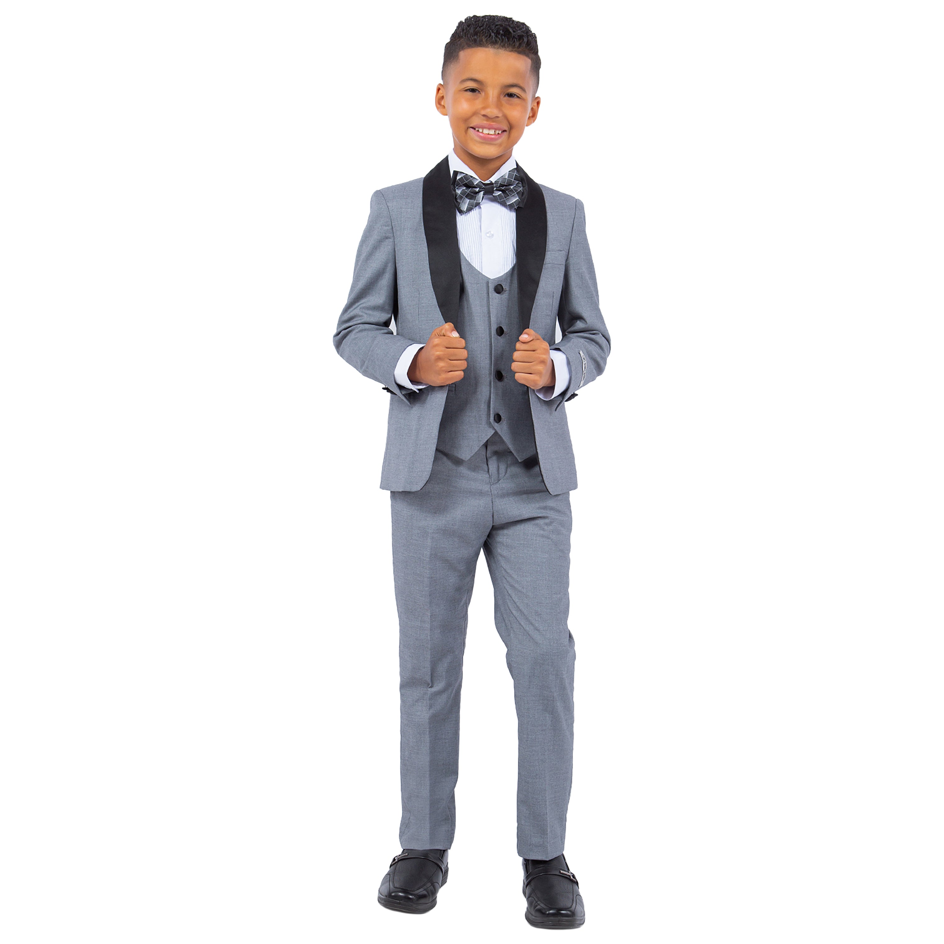 Stacy Adams Medium Grey 5 pc Tuxedo