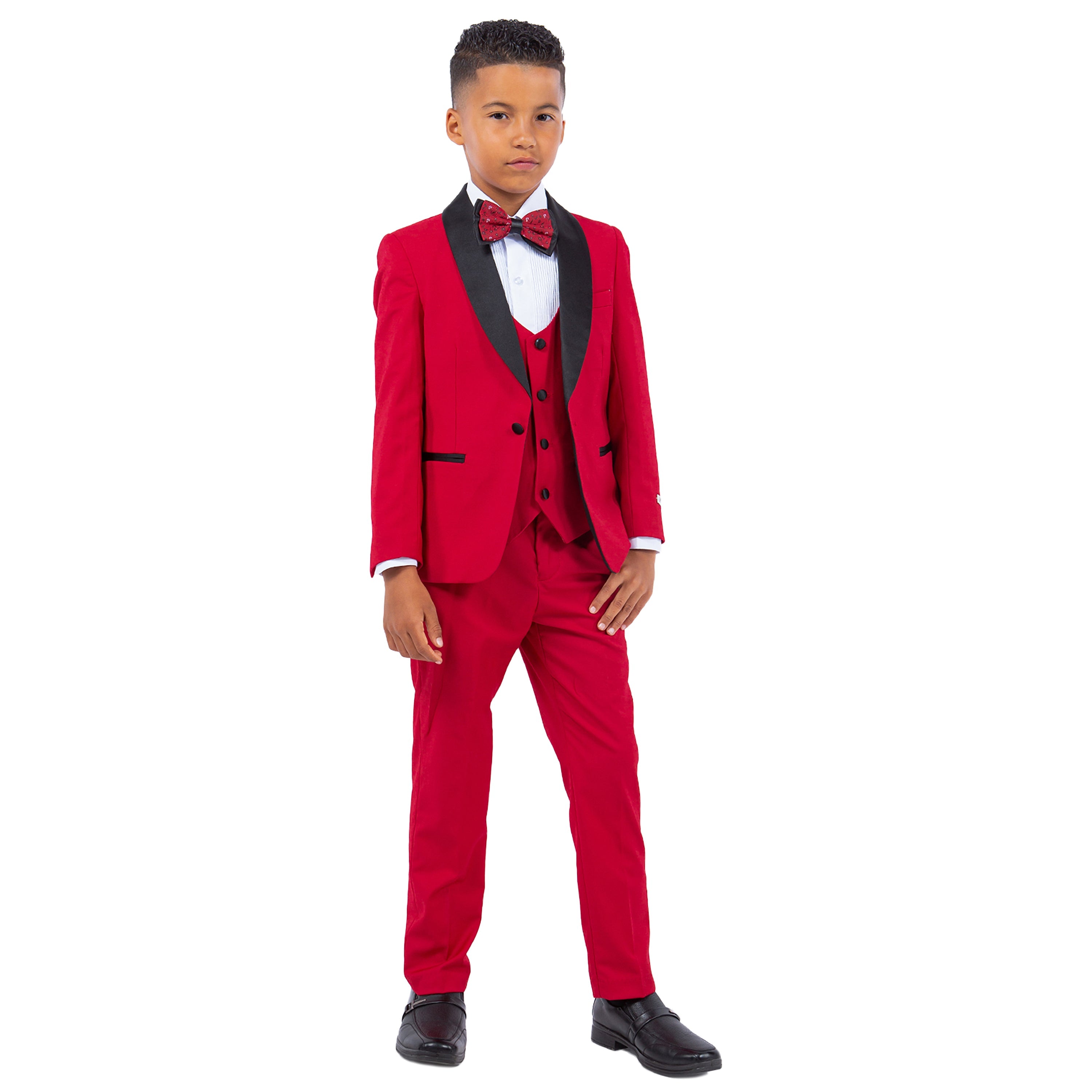 Stacy Adams Red 5 pc Tuxedo