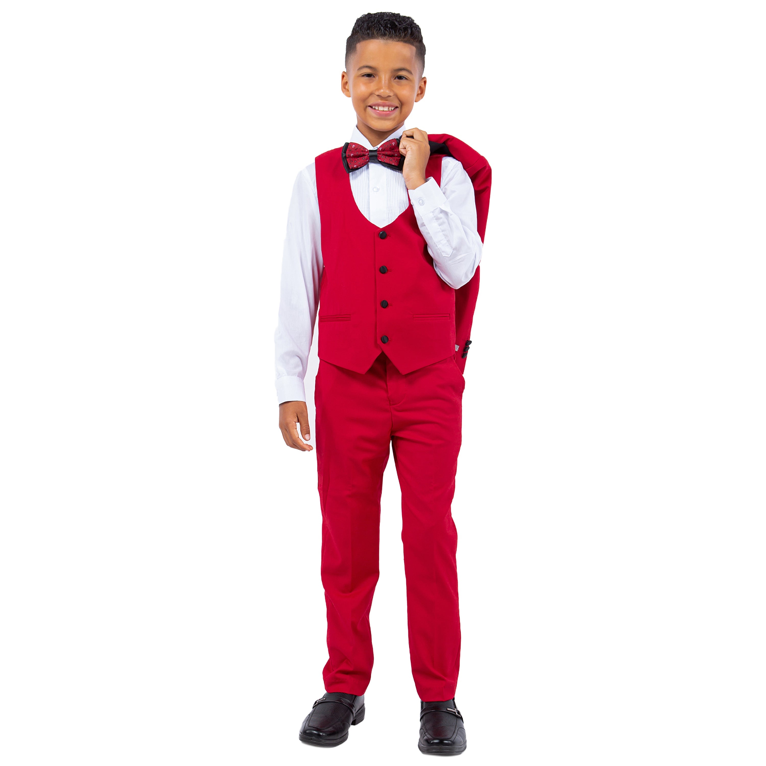 Stacy Adams Red 5 pc Tuxedo