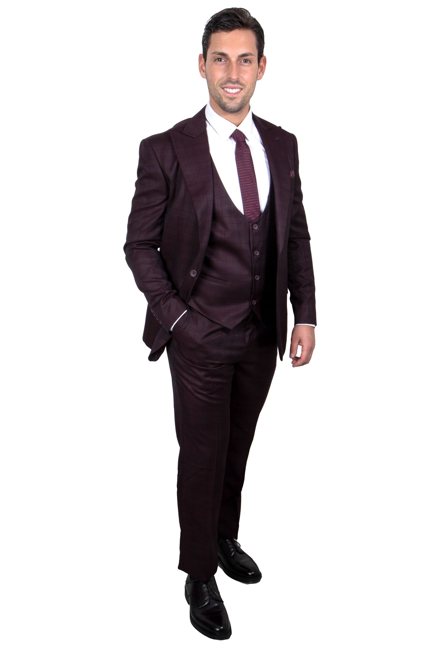 Black Stacy Adams Suits SM101H1-01