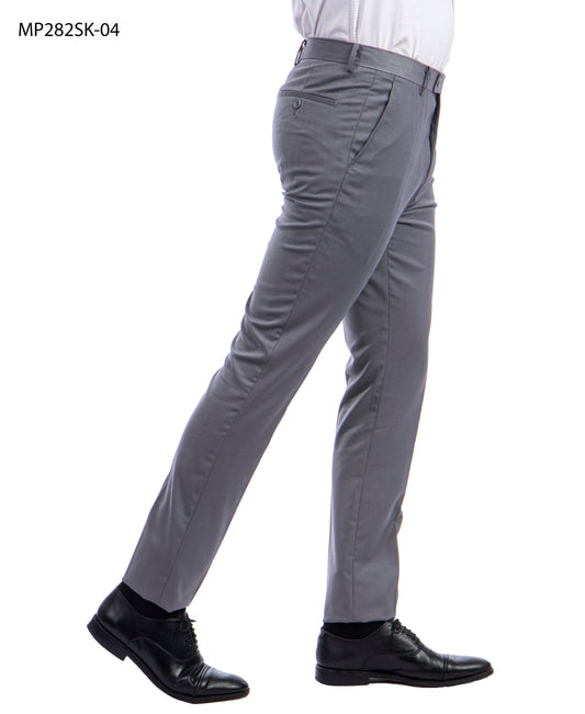 Sean Alexander Mens Grey Performance Stretch Dress Pants MP282SK-04
